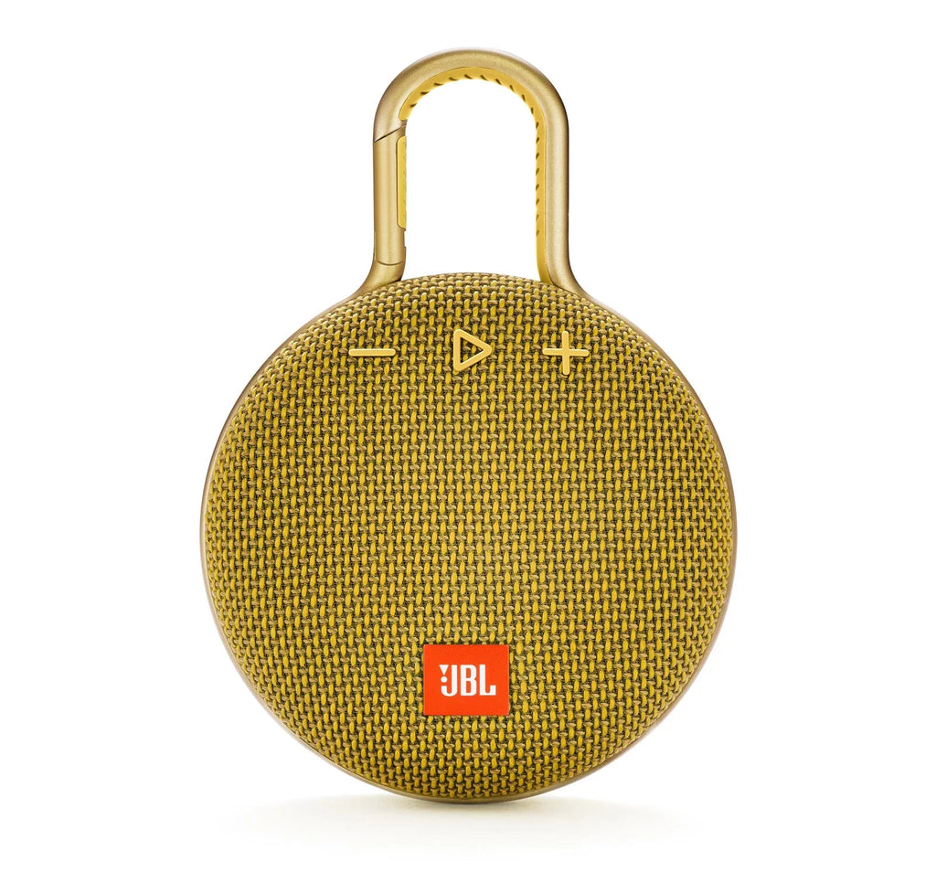 Box Mustard 3 Yellow Speaker Open Clip Bluetooth JBL