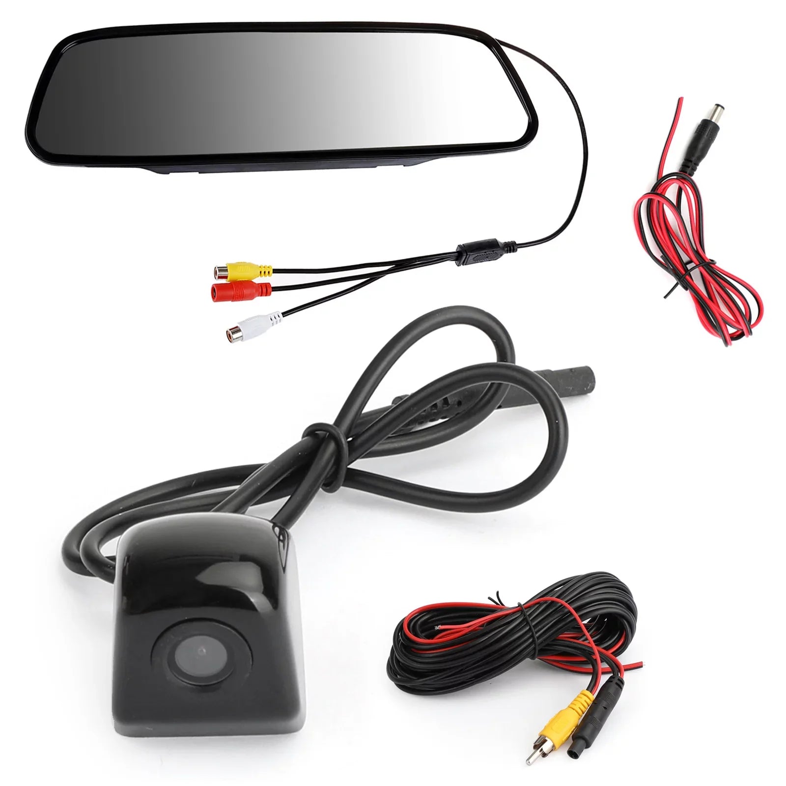 Vehicle Car Mad 5.0" Universal Camera Hornets 170 TFT 2-DAY System Monitor Kit Mirror LCD +