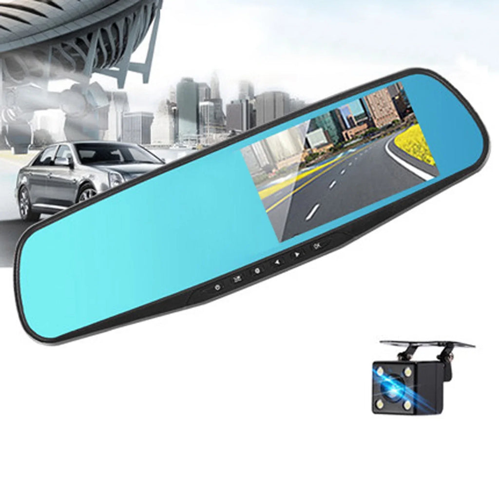 Safety for Detection Loop Recorder Driving Recording Cam Angle Anself Full Motion Dual 170¡ãWide Parking Driving 1080P Lens Dash