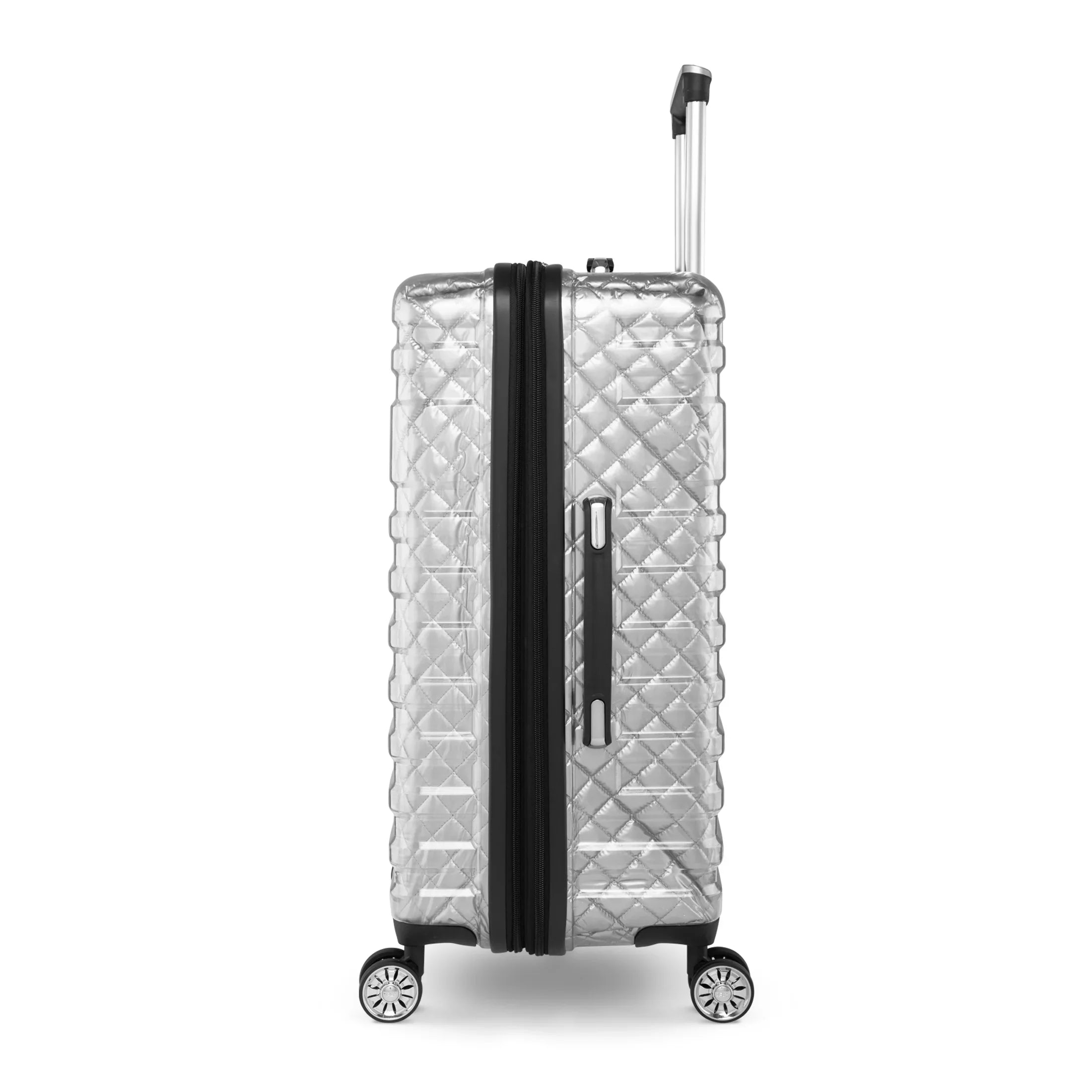 pack) 20", iFLY Lugagge, Clear Carry-On (2 Silver Spectre Hardside Versus