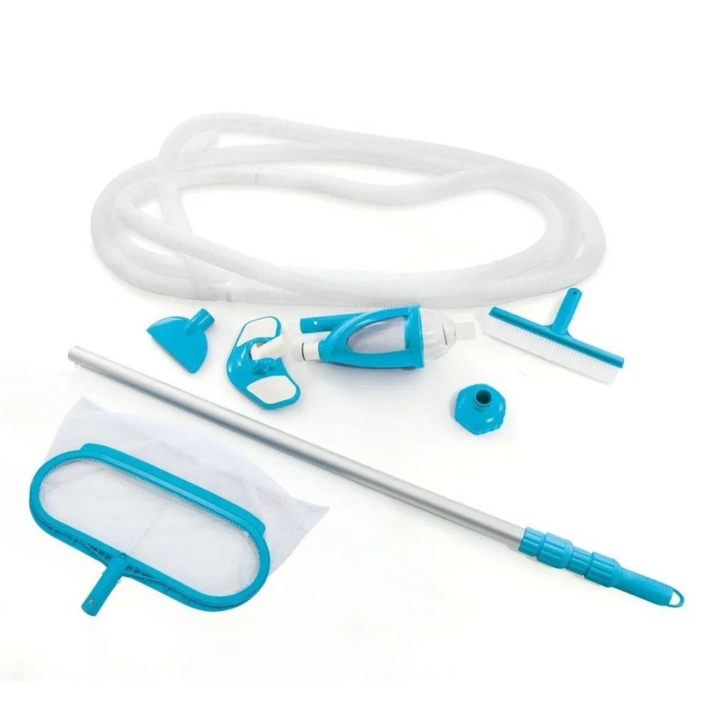 Skimmer & Filter Sand Maintenance Intex GPH Pool 2100 Kit, Deluxe Pump, Pool