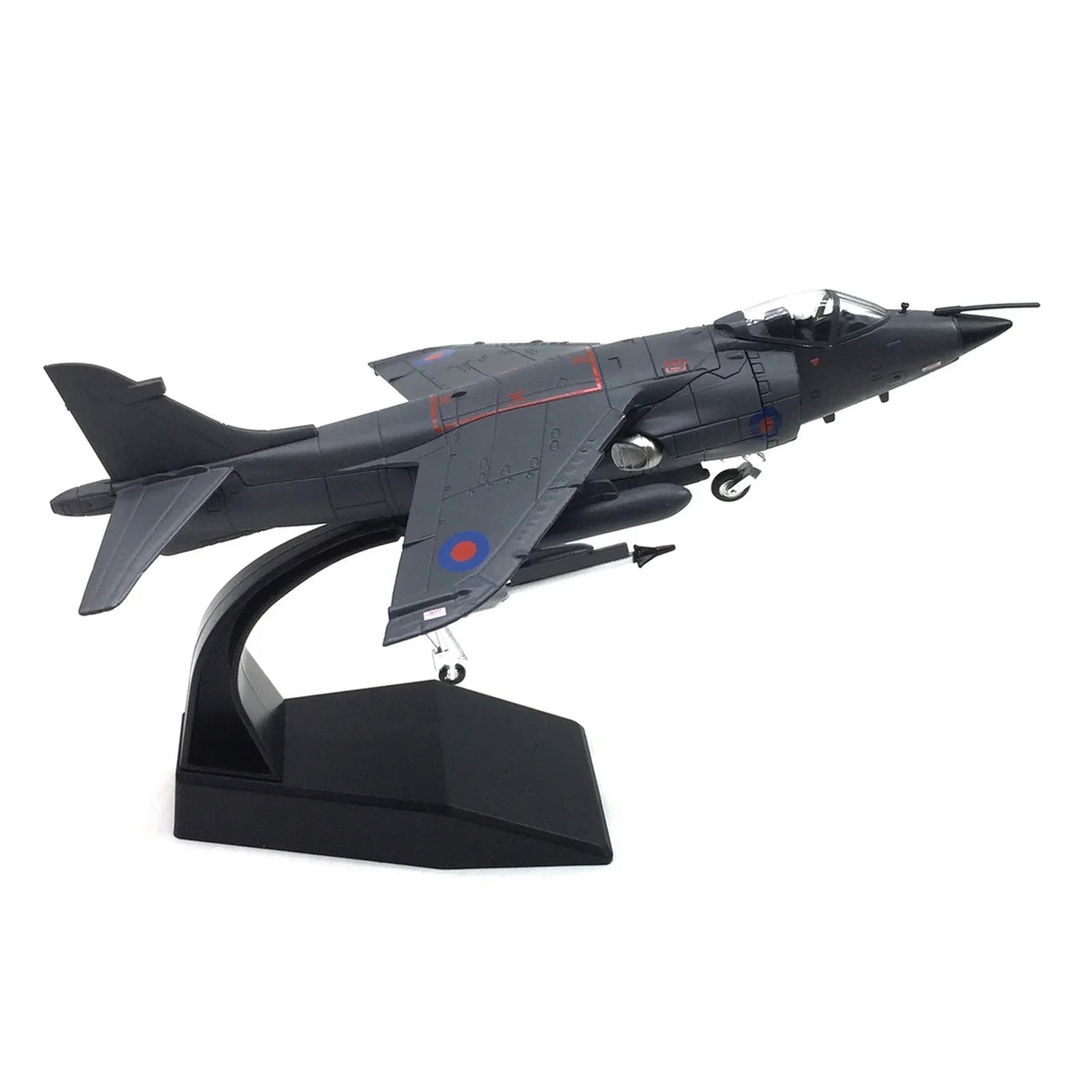 1982 Harrier Alloy Sea 1:72 Air Fighter Model Jet Fighter Display UK Model Simulation Aircraft Collection Force Military