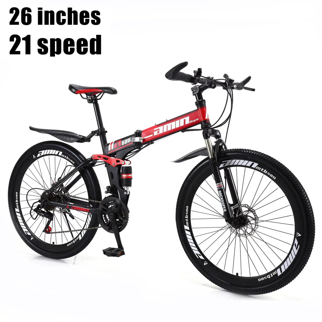 21 Lock+Air Bike Mountain Wheels Cycling Mountain 27.5" Bike Unisex Adult Pump Bicycle+Bike Speed Adults