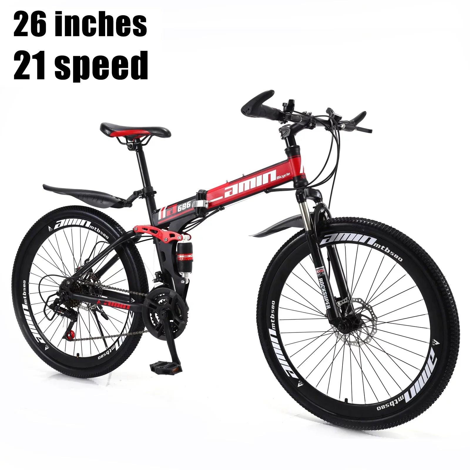 21 Lock+Air Bike Mountain Wheels Cycling Mountain 27.5" Bike Unisex Adult Pump Bicycle+Bike Speed Adults