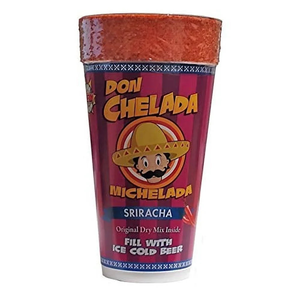 1 Don Michelada Cups Pack Cup, Chelada Sriracha Of 24