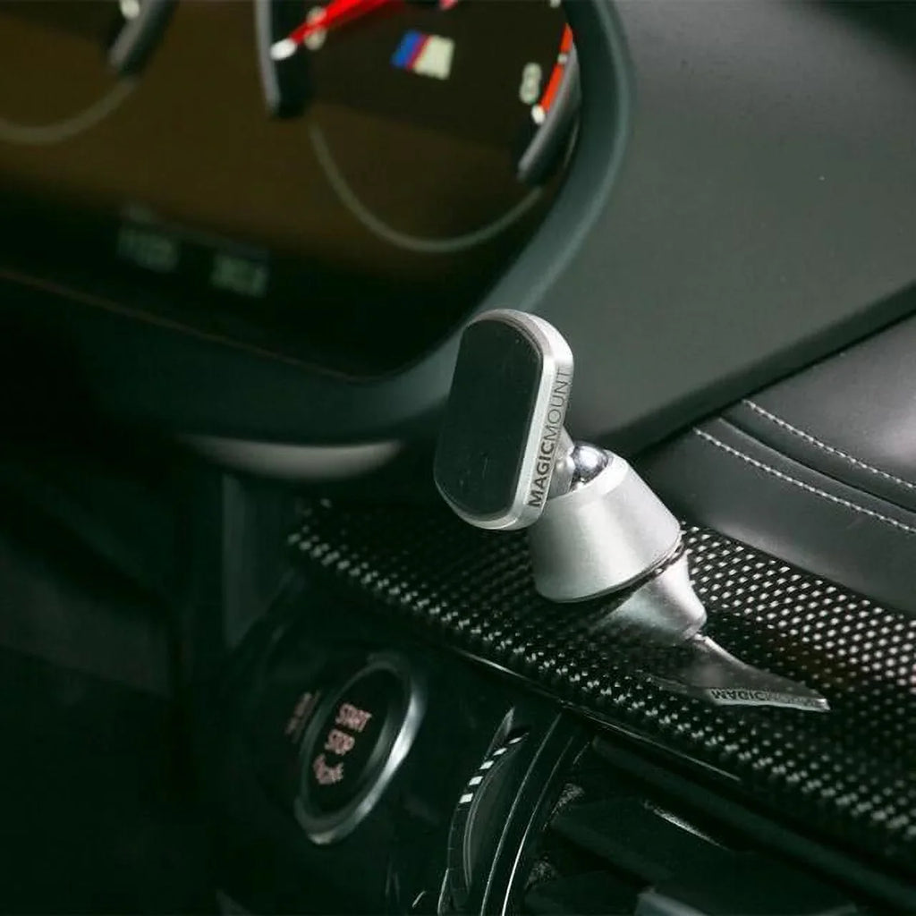 Magnetic 77-90008 360-Degree Swivel MagicMountâ?Elite Scosche Dash Power Mount aFe