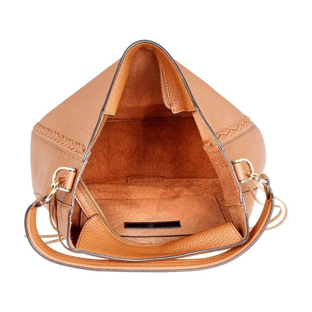 Almond Large Hobo Handbag Minkoff Leather HSP7IUWH32 Ladies Unlined Rebecca