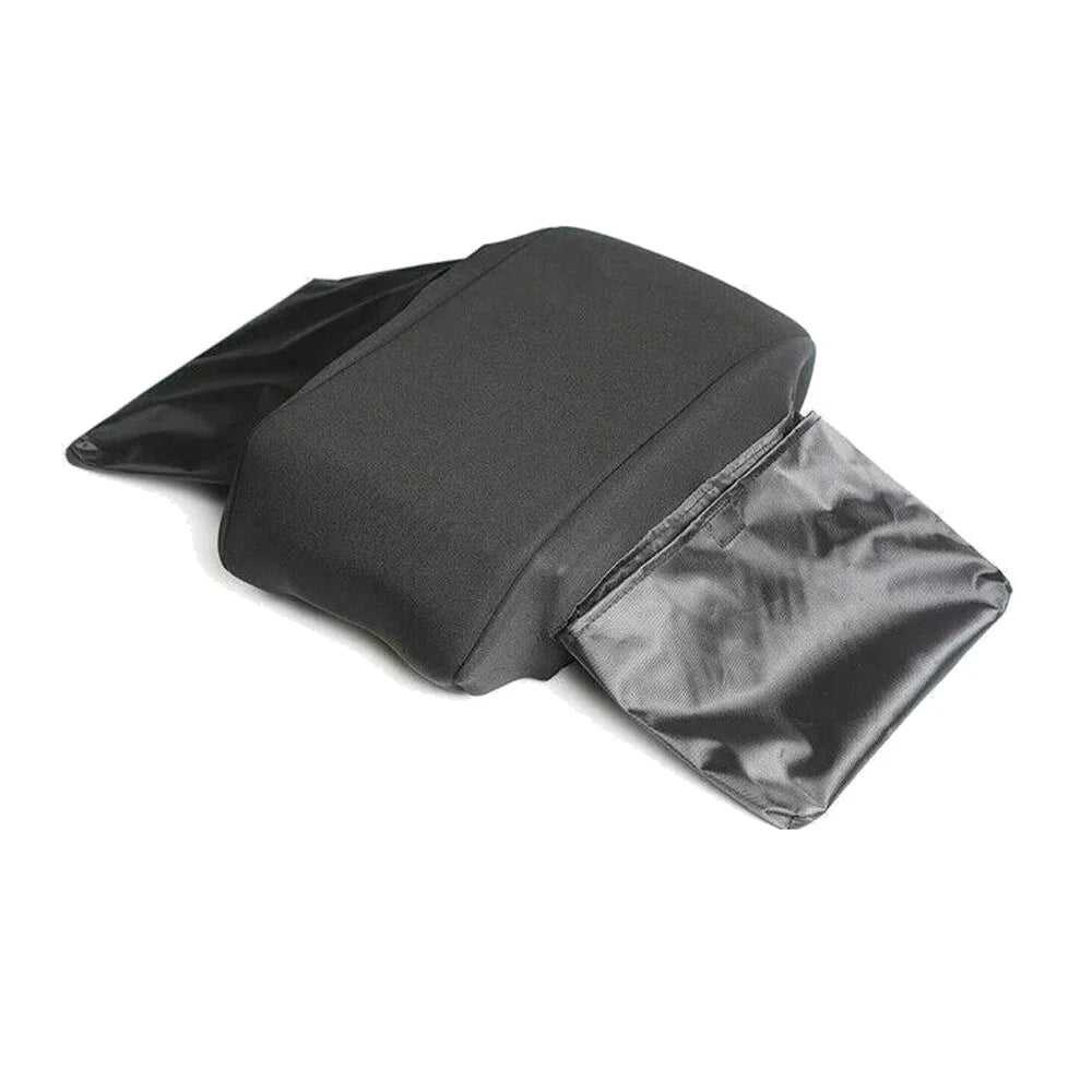 Armrest Cover Teledu Protector Cover Black Pad + Console