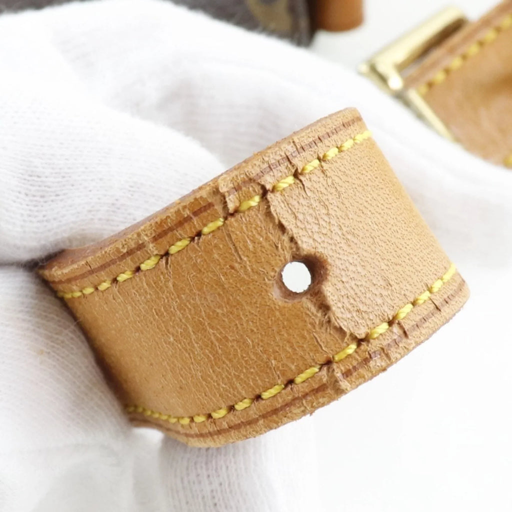 Musette Brown Vuitton Bag Shoulder Women's Canvas (Fair) LOUIS Louis VUITTON M51256 Monogram AS0071 Pre-Owned