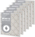 Filter SpiroPure USA Made 13 - (6 Air Filters Pleated Pack) in MERV 9x11x1