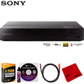Laser Sony Bundle HDMI Enhanced BDP-S1700 Streaming Disc Blu-ray CPS Essentials 1 Gear Cable, Player Year Deco Deco 6FT Cloth, Cleaning Microfiber Lens with Cleaner Pack 4K & Protection