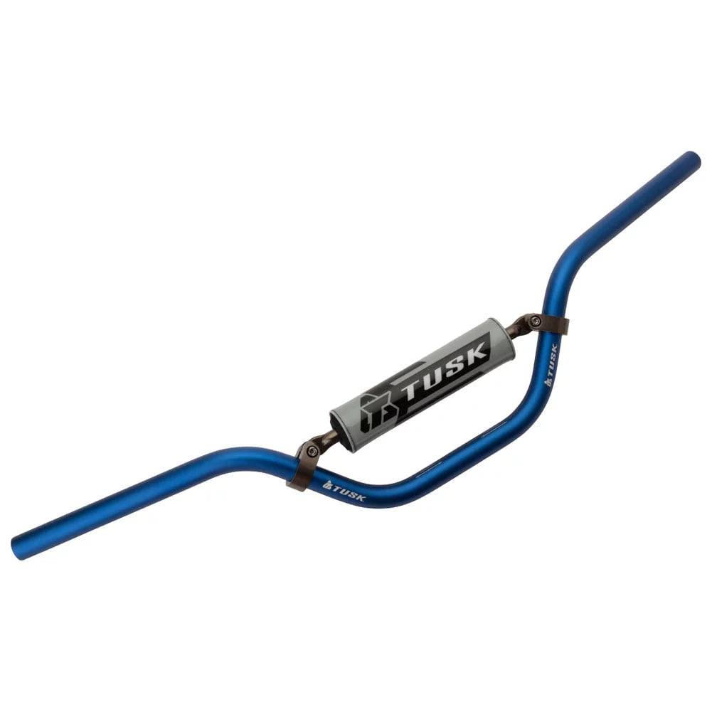 LEM Handlebar Mini Bend Aluminum Blue 7/8" for Tusk 2000 RM LX4 T-10