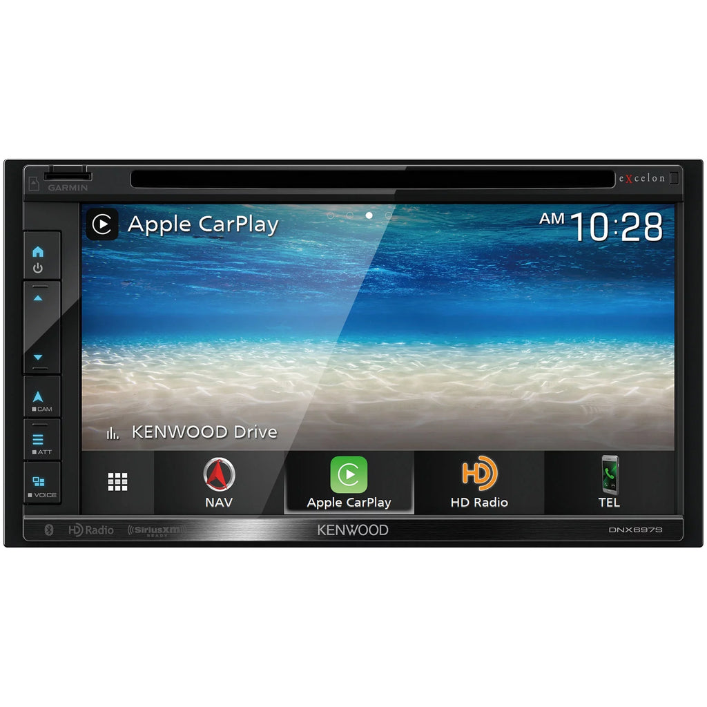 Receiver with with View DNX697S Rear Multi-Angle Mounting Camera License Plate Kenwood Navigation CMOS-320LP