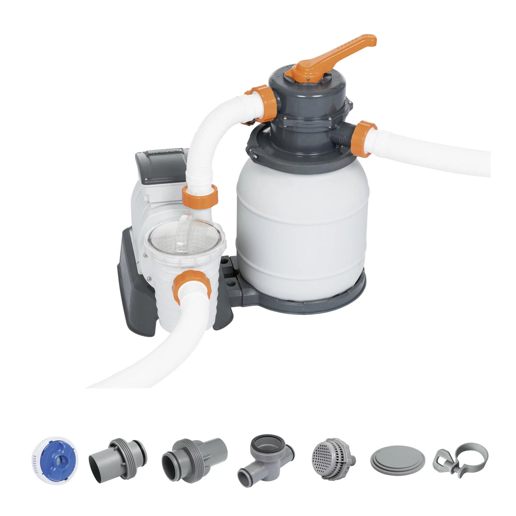 1500 Pool Sand Above-Ground Gallon Flowclear Filter Pump