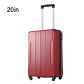 ABS Expansion Airline Suitcase Lightweight Adjustable Spinner on TSA Carry Hardshell Handle 20in, Lock Approved and with Luggage