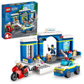 60370, 4 and Old Breakout Plus with Years for LEGO Minifigures City Playset Police Jail, Dog Motorbike, Kids Chase Car Station and Toys 4 Toy Figure,