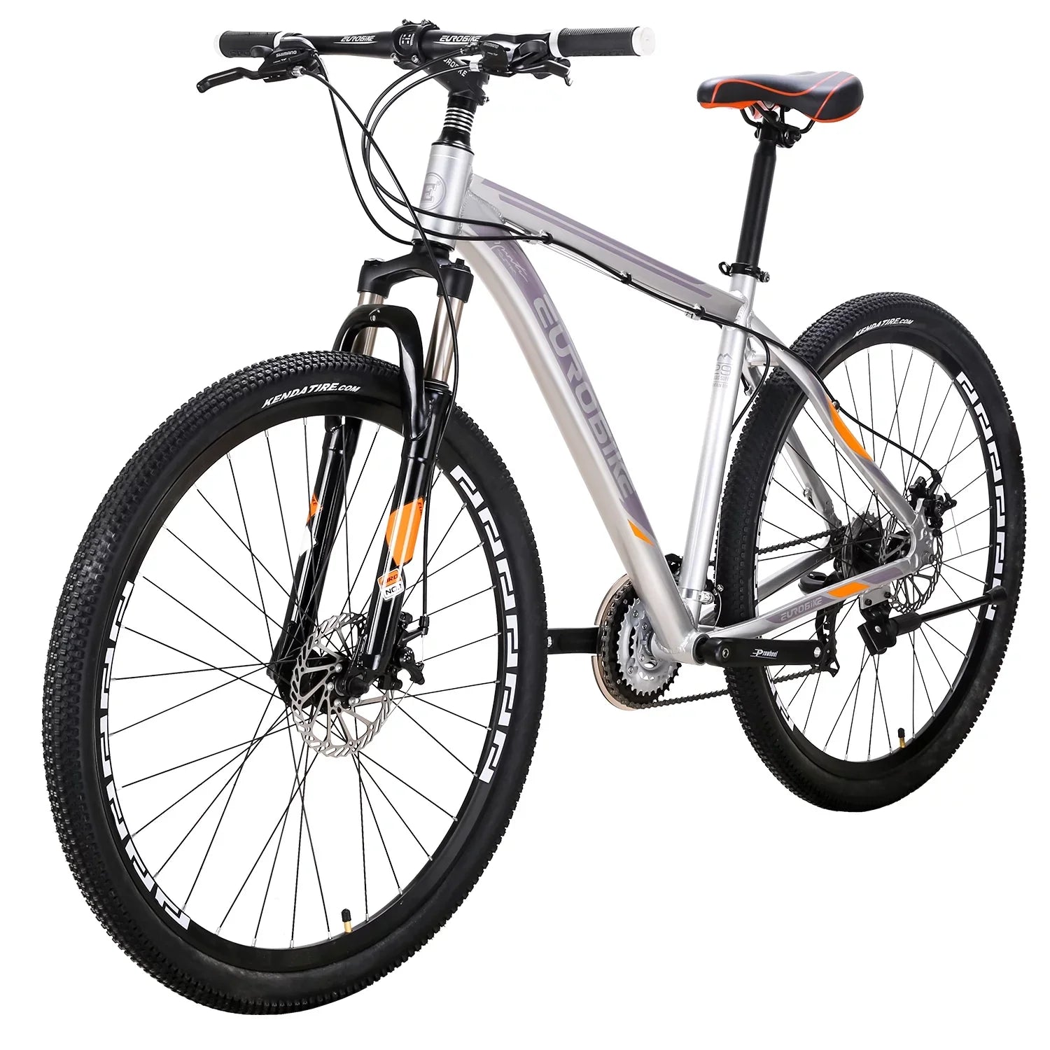 Multi-Spoke Speed,Dual inch Bikes Mens Mountain Inches, Disc Aluminum, Adults Eurobike Silver Brakes, 21 29er, Mountain 29 Bicycle X9 19 Bike, for