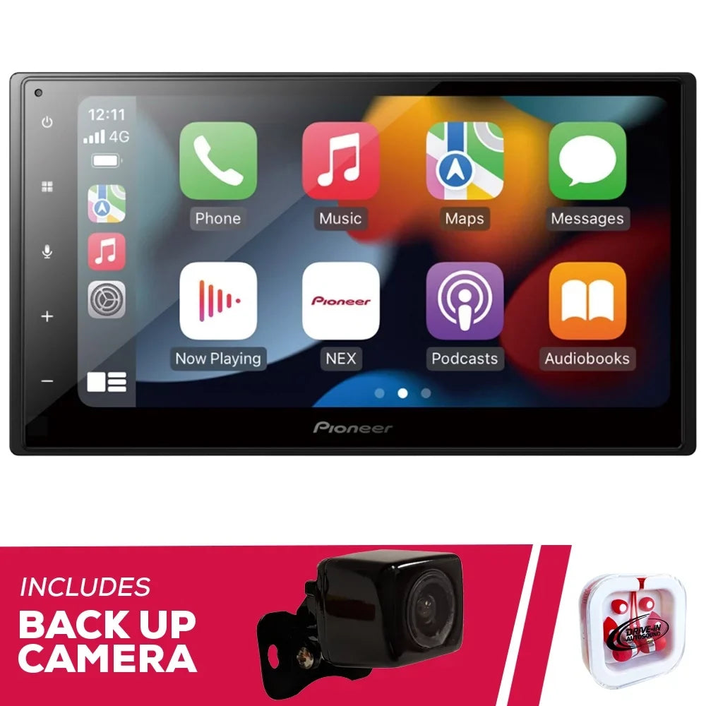 DMH-W2770NEX Receiver with Camera Multimedia Backup 6.8" New WiFi and Pioneer