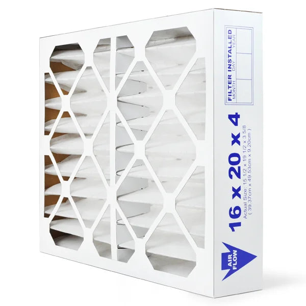 USA AC 6-Pack, Furnace for MERV AIRx the Filters 8 Rodgers in FR1000M-111, Filter HVAC White 16x20x4 FR1000M-108 Replacement Dust Made Air