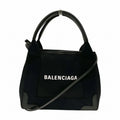 Balenciaga Navy Ladies Handbag Bag Shoulder Cabas 390346 2WAY Pre-Owned (Good) XS