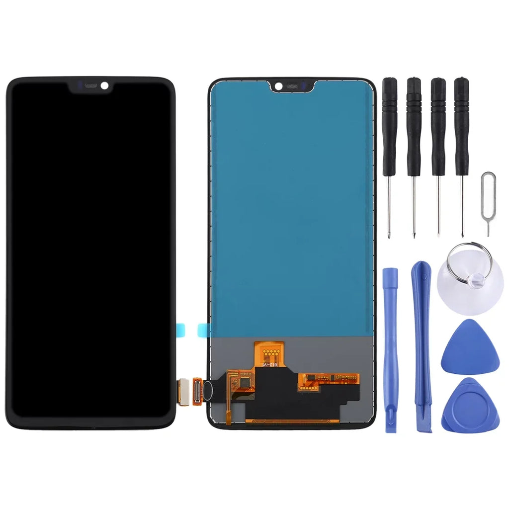 Screen Assembly For and Material LCD Full A6000 TFT Digitizer (Black) 6 OnePlus