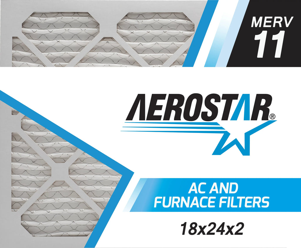 Box Air of MERV 18x24x2 4 18x24x2, 11, Aerostar Filter,