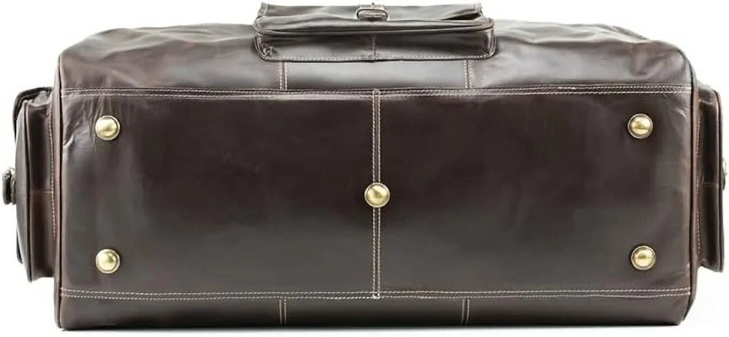Gym Leather Bag Buffalo Vintage Leather Weekender Hulsh Holdall Overnight Duffle 24 for Bag Style Top Classic Travel Sports Men Bag Grain inches Bag