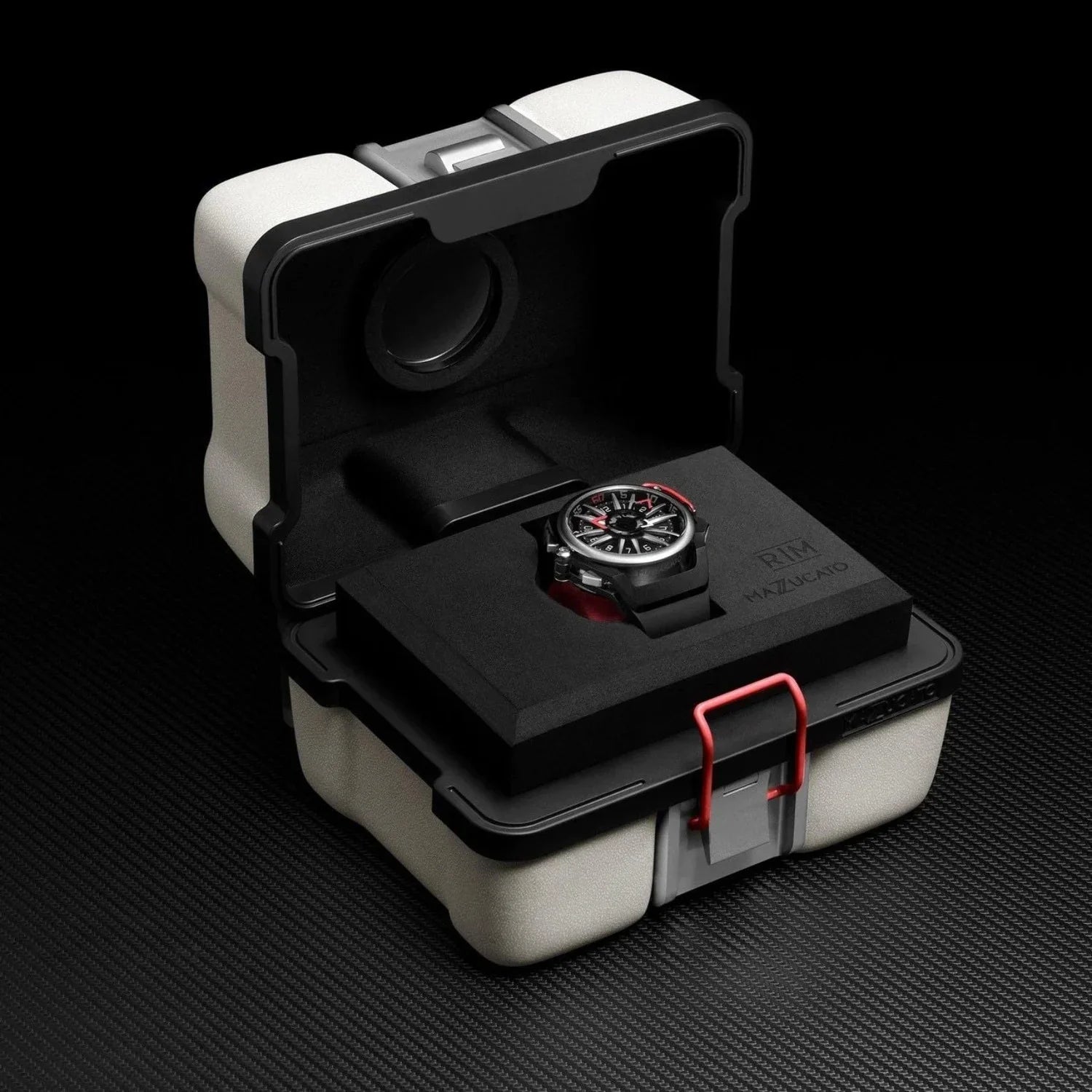 Automatic Mazzucato RIM Black Red Reversible