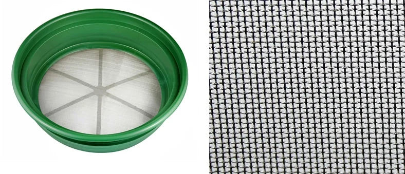 1/20" Classifier 1/100" 1/8" 1/12" Screens STACKABLE 6 1/50" | | 1/4" Pack