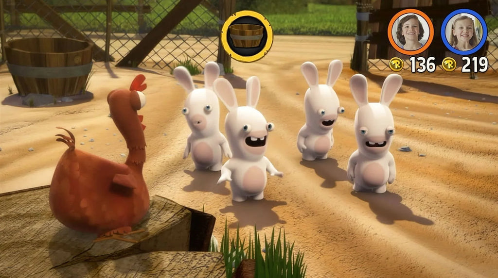 Ubisoft, Invasion, Rabbids XBOX 360, 887256301750