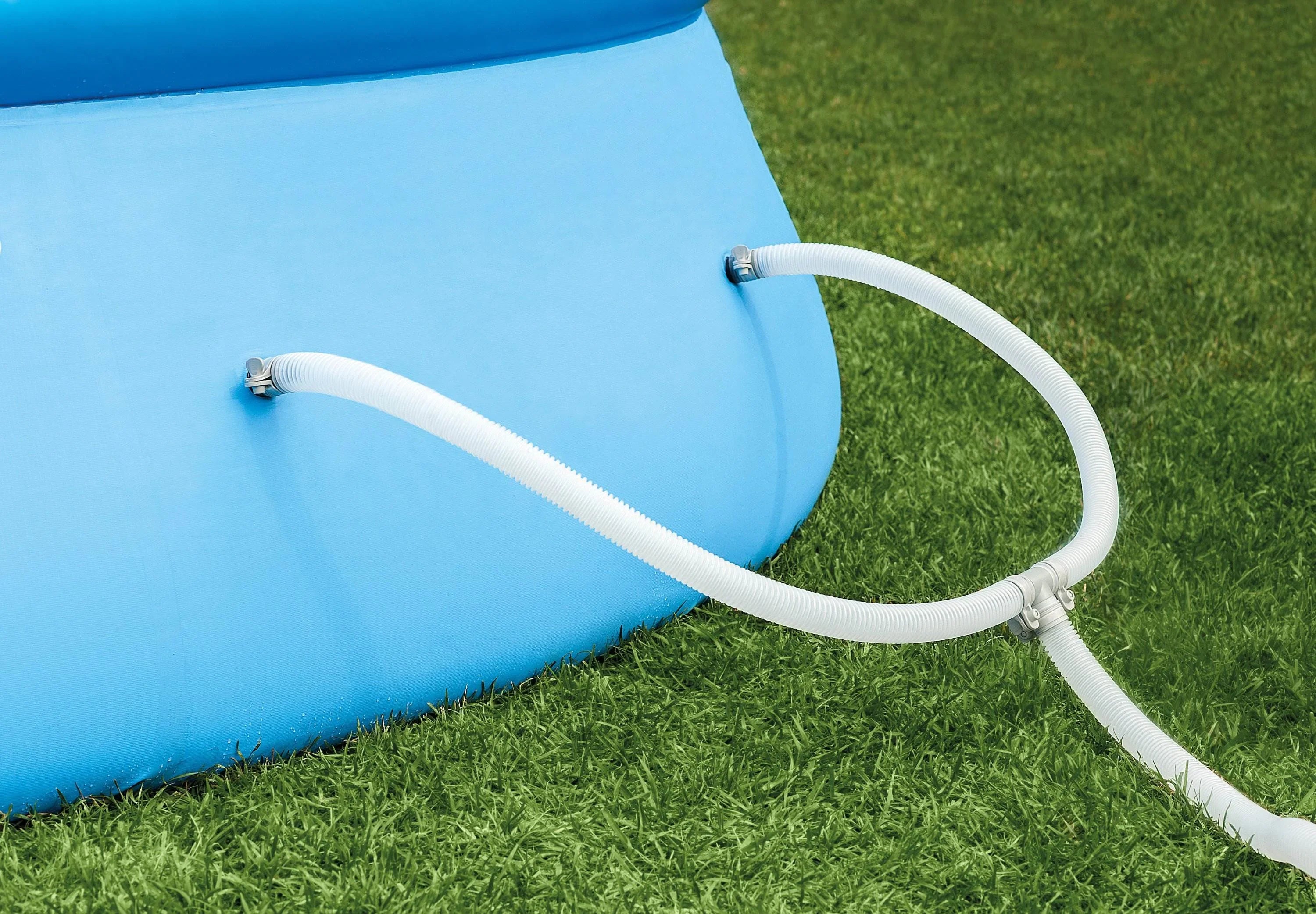 Intex Easy Set 13' Pool Inflatable Outdoor Cover with & Filter x 32" Pump