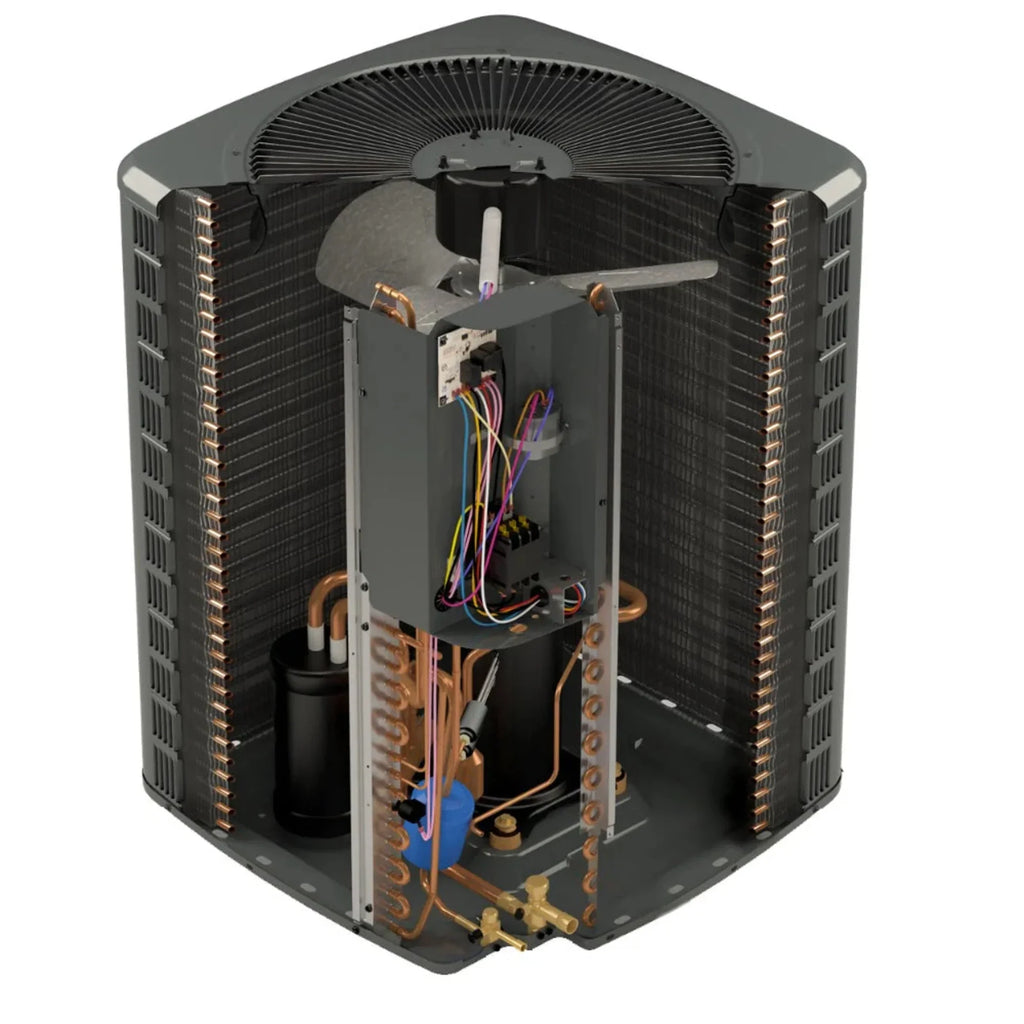 Heat Furnace with Coil and BTU GSZH502410 Goodman 96% SEER2 CAPTA3026B4 AFUE 2 14.5 Gas Upflow Pump GM9C960603BN Ton 60,000 System