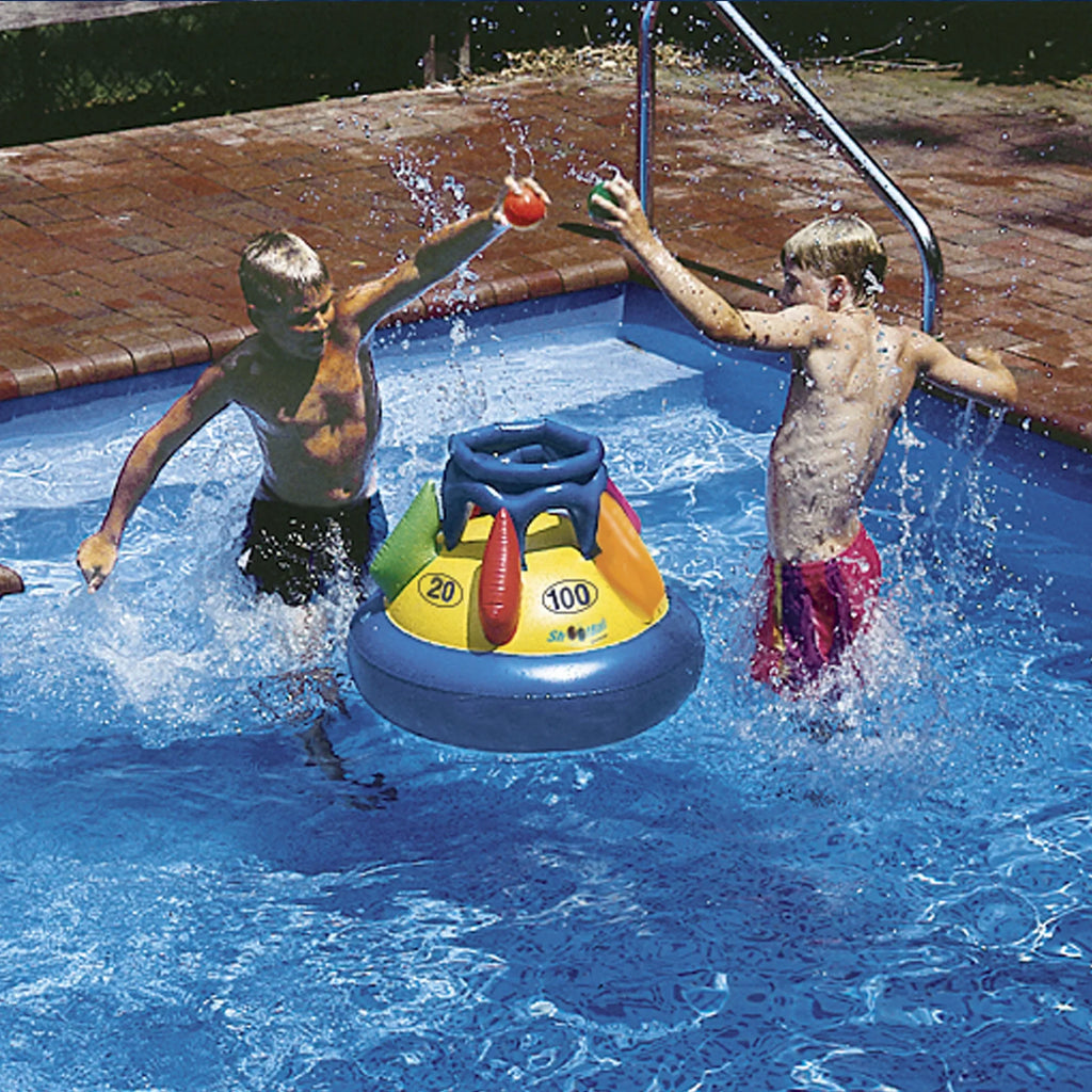 Central Pool Game Inflatable Shootball Swim Multi-Port