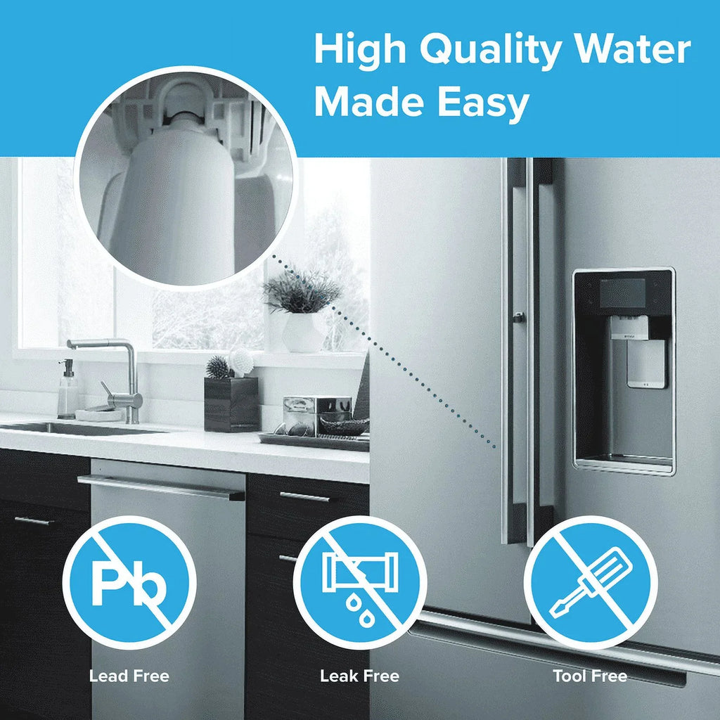 Filter 6046A ADQ74793501 LT-1000PC, Compatible With Replacement Brio LT1000PCS, LT1000PC, LGLT1000P, Refrigerator Water