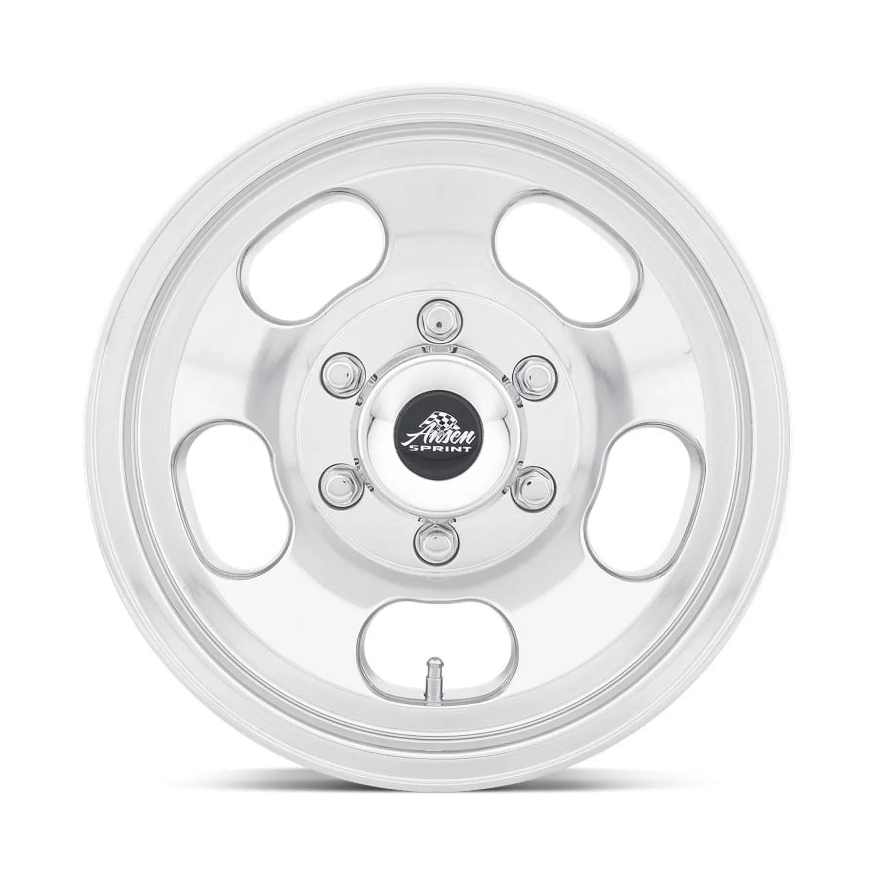 American Racing 76.5Cb Vn69 Polished 0Et 17X8 Ansen Vintage Sprint Wheel 5X120.65