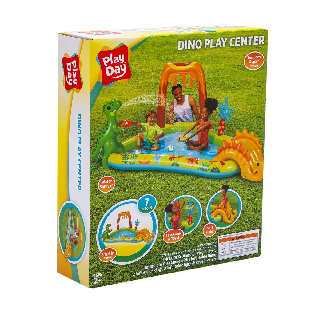 Day Play and Dino Center, Up, Inflatable 2 Ages Play Unisex