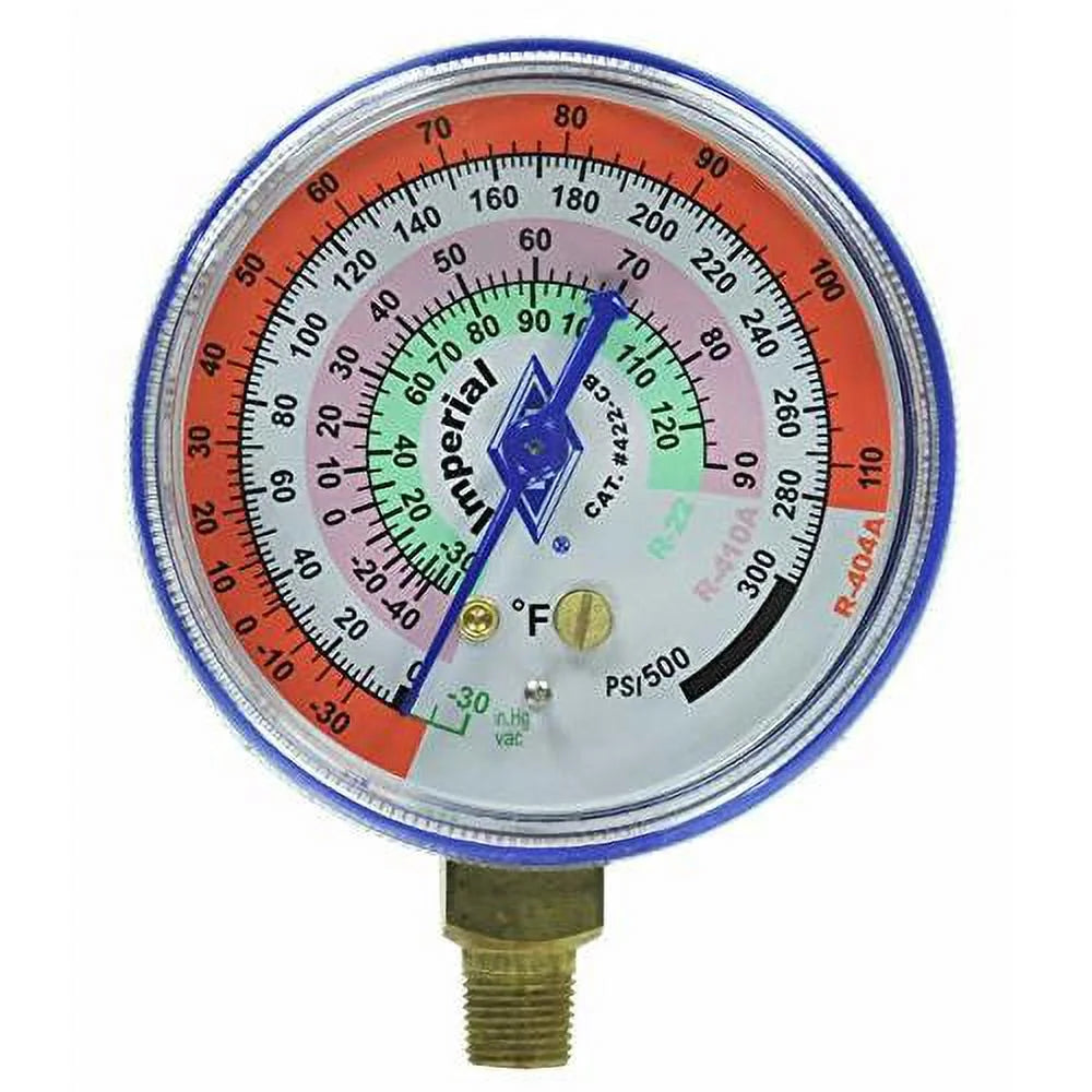 Tool Gauge,Low Side, Blue Replacement 422-CB