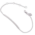 Round CT 14K Gold Mens Bracelet, Harry 2 Enterprises Diamond 58134 Chain Chad Lady