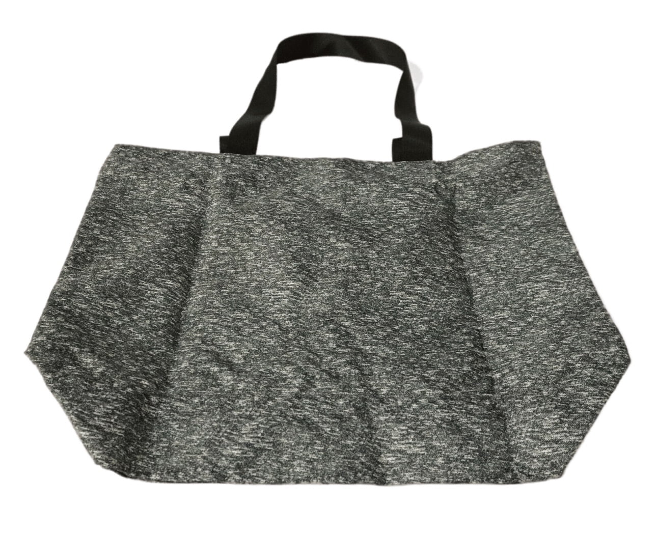 Pink Secret Tote Bag Weekender Victoria's NWT Heathered Large Canvas Gray/Black