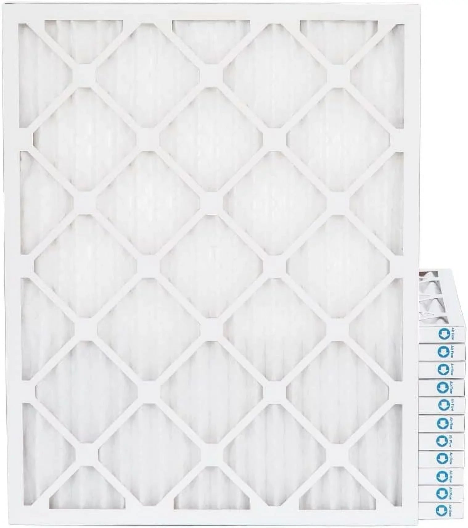 Filters 1" Of X Pleated 15-1/2 11, Case 12. MPR X Pamlico. 3/4 MERV Furne 1000 16X20x1 Size: 19-1/2 By Air