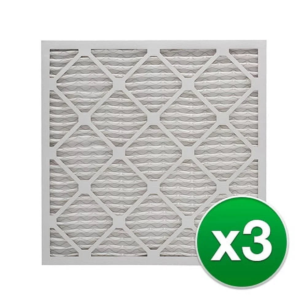 Honeywell (2 Filter Air Pleated 8 Pack) 16x25x4 MERV HVAC For REP FC35A1001