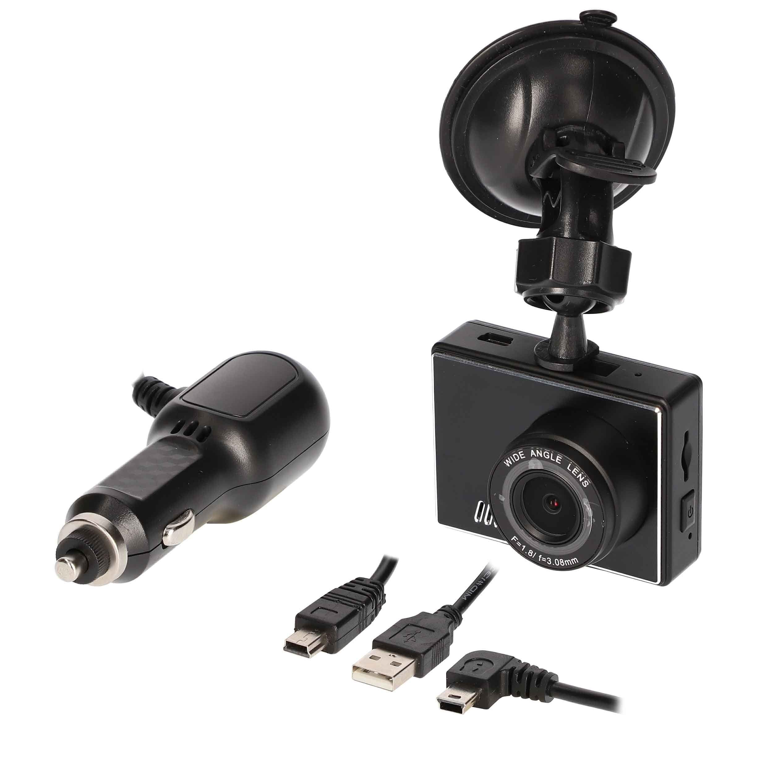 2" 1080P Camera Dash Suction w/ TE-DVR1080 Screen LCD iBeam Mount Windshield