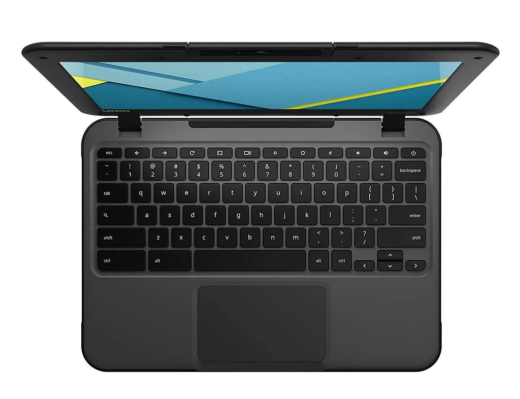 N22 Restored 11.6" LCD 4GB Lenovo Chromebook Series Black 80SF (Refurbished) in Display 16GB