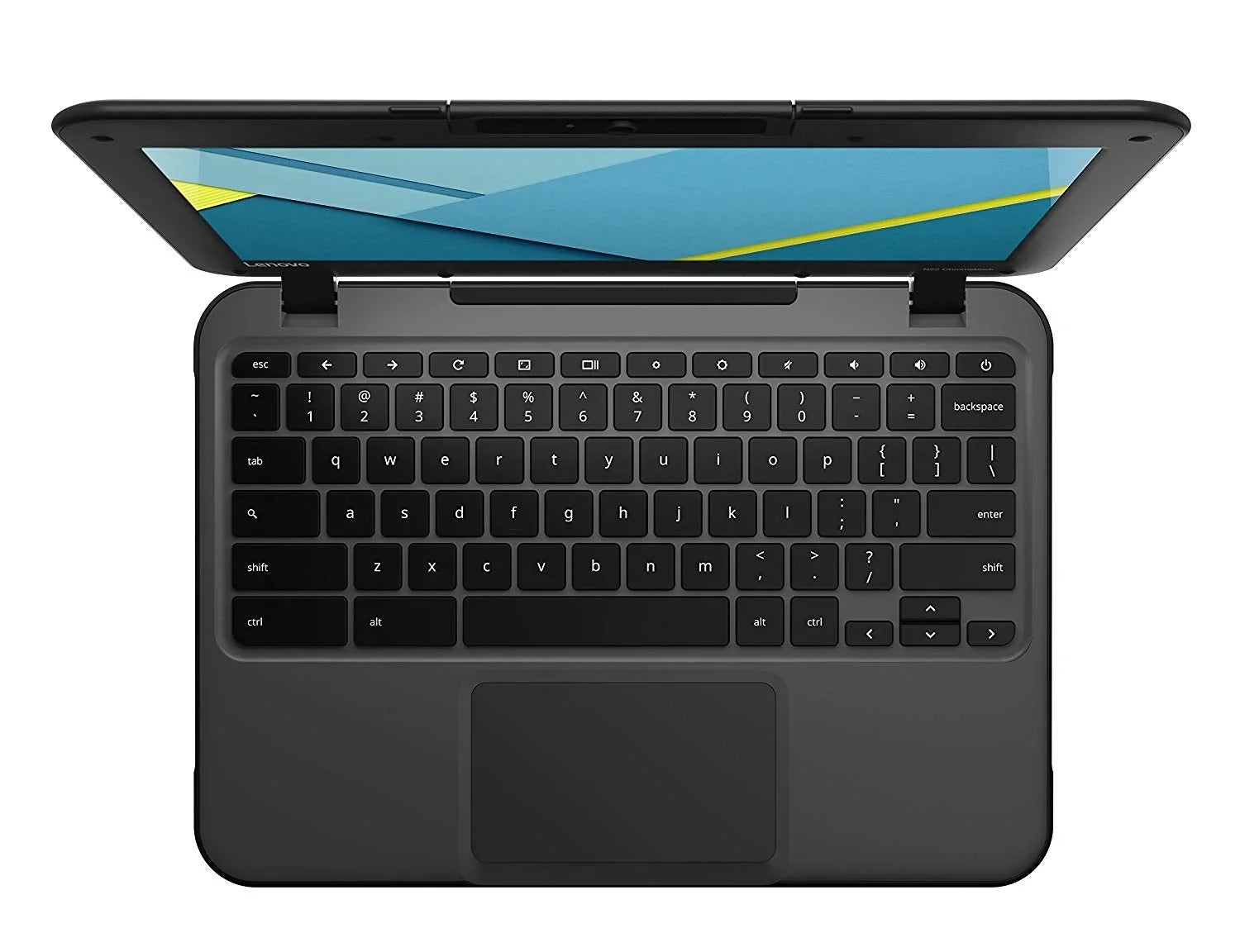 N22 Restored 11.6" LCD 4GB Lenovo Chromebook Series Black 80SF (Refurbished) in Display 16GB