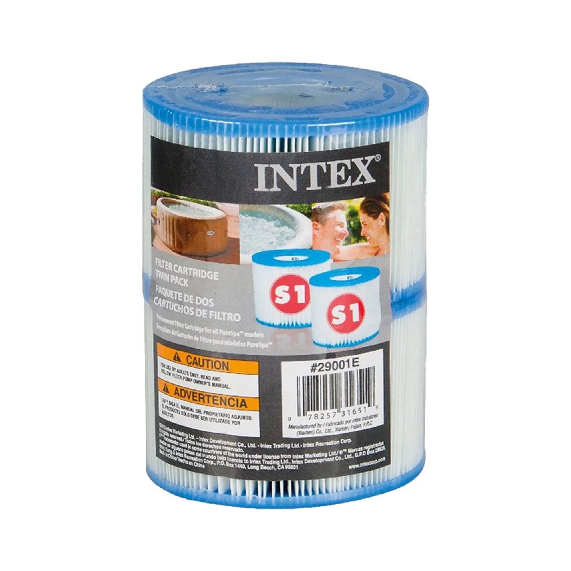 Cartridges Spa Filter Jet PureSpa Inflatable w/ Hot Tub Greywood Intex Plus