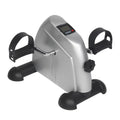 Office with Peddle Maximum Mini Portable (Silver) Bike Home Bike Exercise, LCD Ktaxon 220 lb Mini Desk Screen, Weight