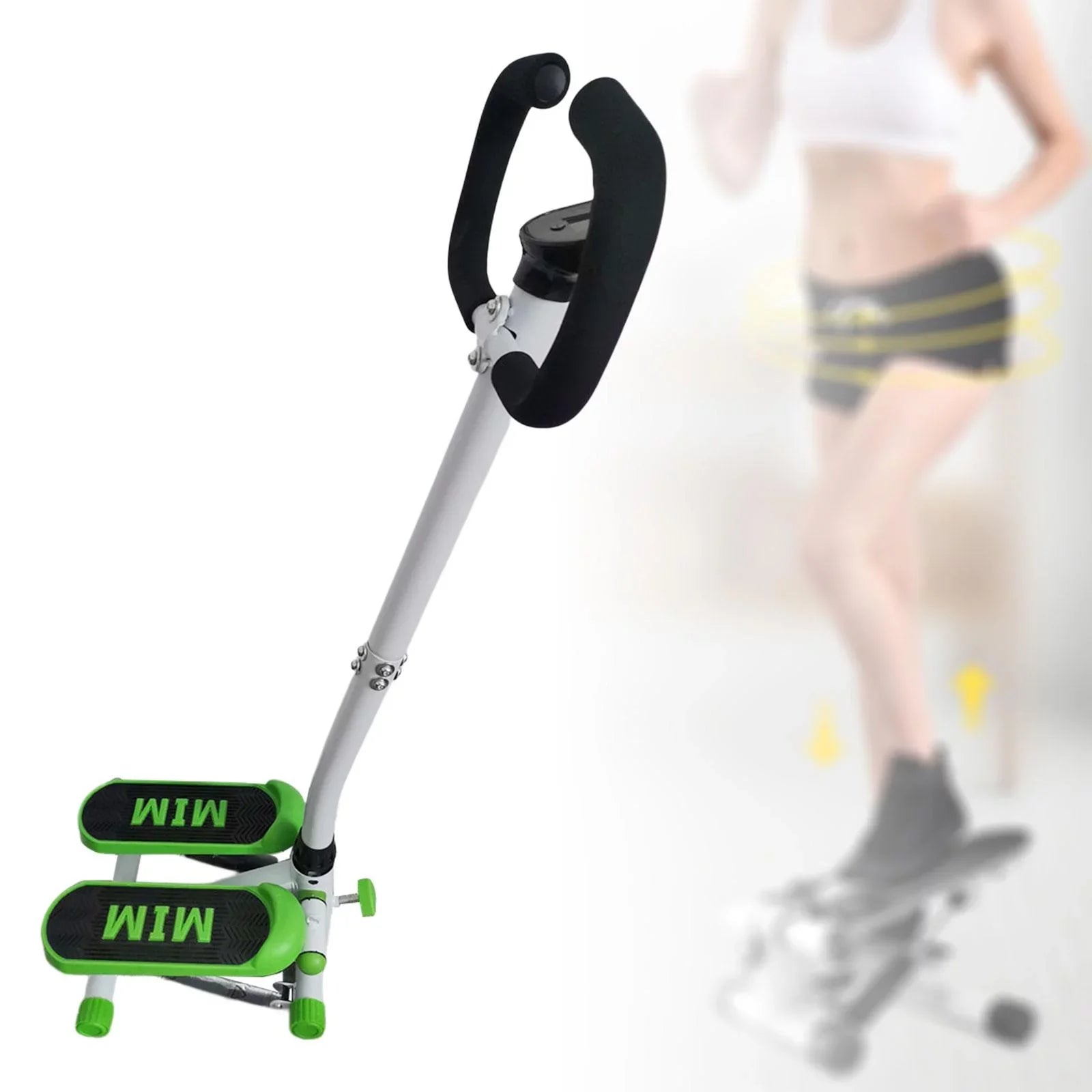 Stepper Portable for Comfortable Training Trainer Twist Orange Men Exercise Stepper
