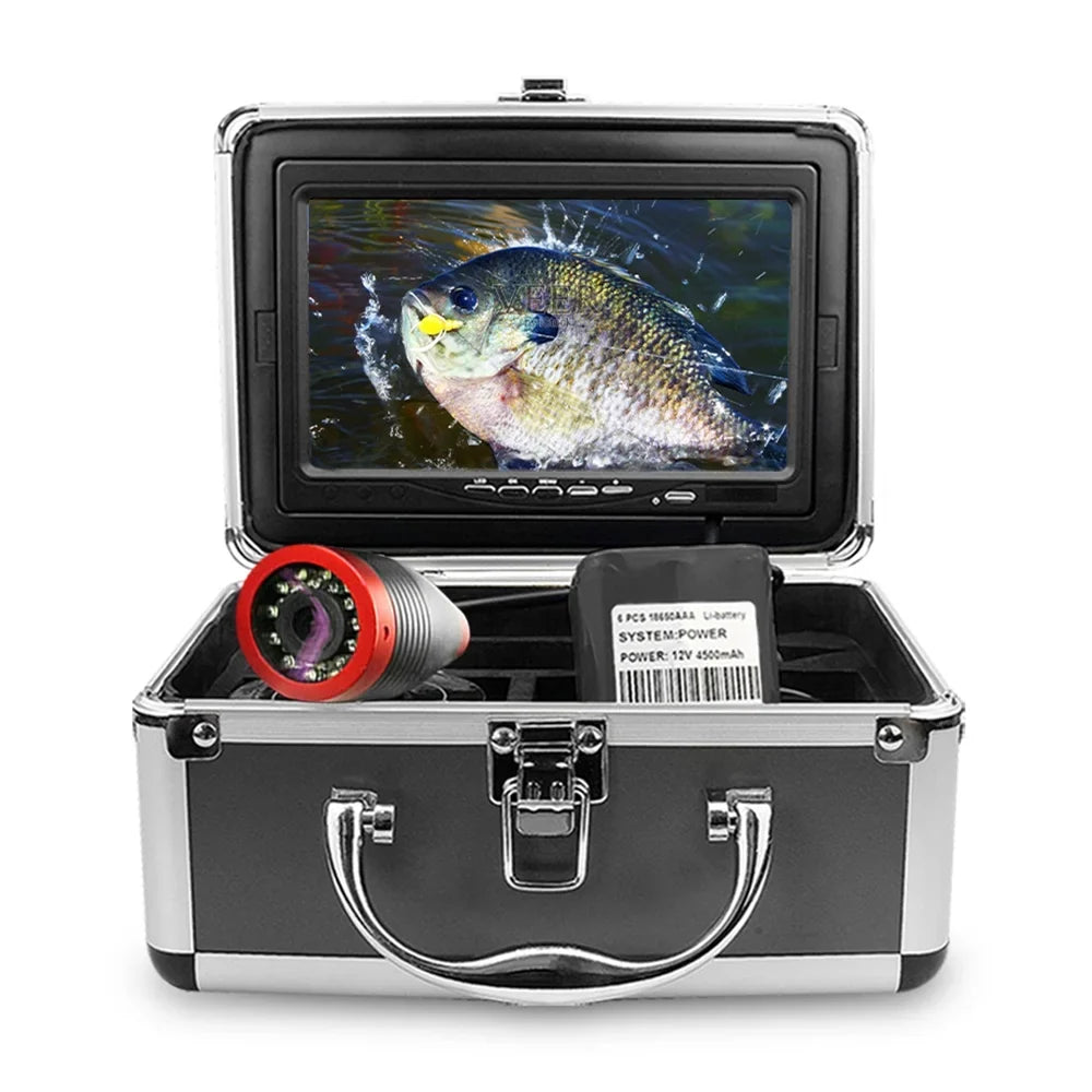 Fishing User-friendly Fishing Finder Boat with 7 Portable Enthusiasts Inch Perfect Lake Crystal Erchang Fish Design, Underwater Kayak Fishing Clear for Sea - Camera for Imaging,