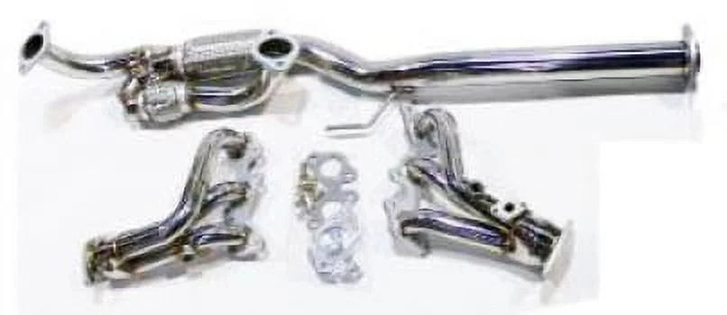 Fitment 3.0L Stainless 01 to CA By For Header 93 V6 MZ-FE Lexus Spec ES300 OBX-RS