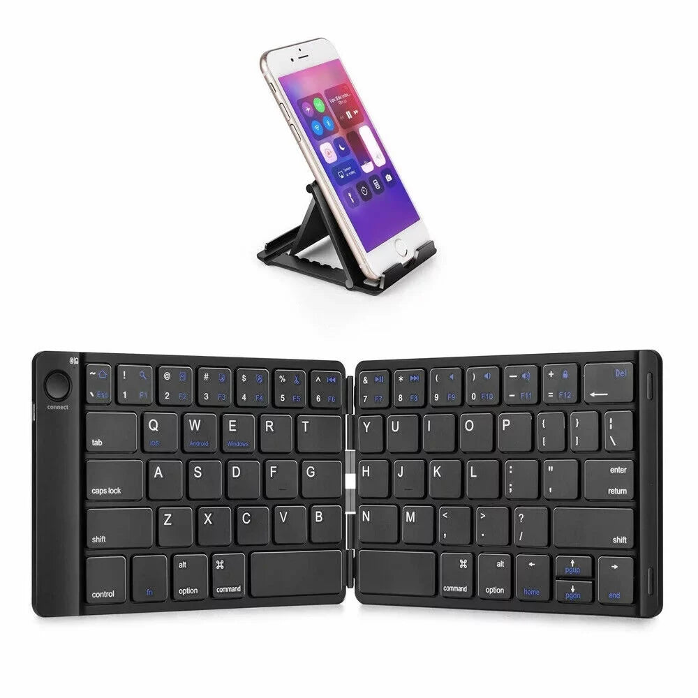 Universal Phones iPad iPhone Samsung Foldable Bluetooth Wireless Mac Keyboard Keyboard Android for Tablet PC Mini